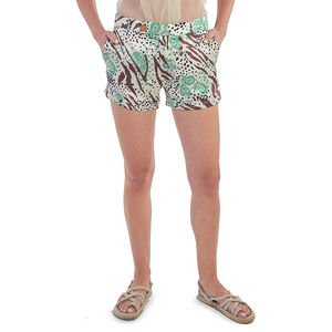 JOHNSON MEDIUM RISE STRAIGHT SHORTS | WOMENS SIZE 27